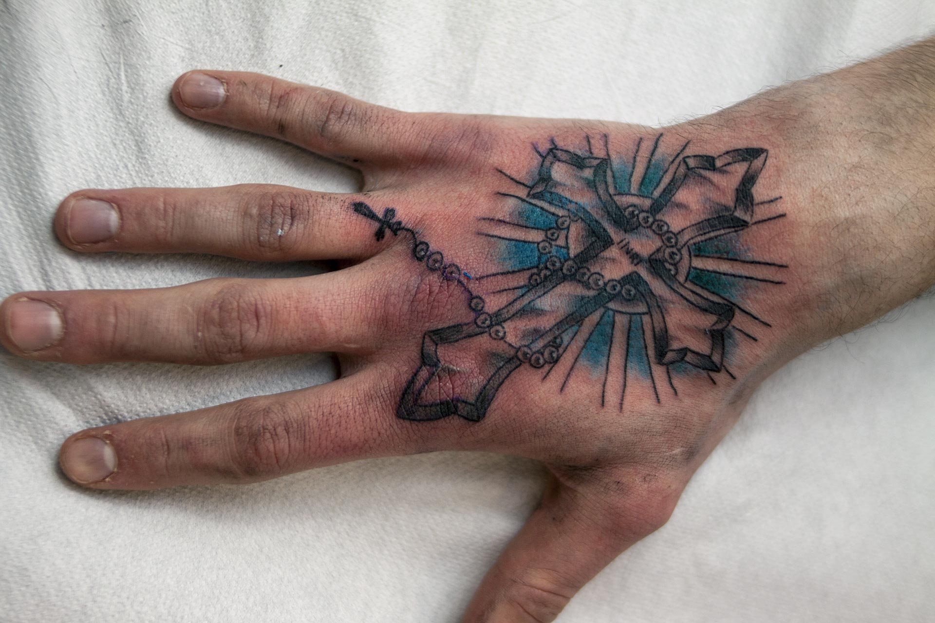 Tatuaż z krzyżem