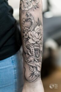 Tatuaż z wężem