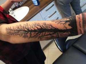 Las tatuaży