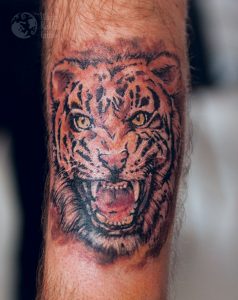 Tatuaż tygrys
