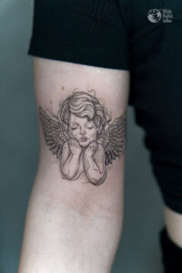 Anioł tatuaż