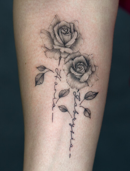 Kwiatowe tatuaże